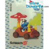 40232: Smurf in treetrunk Car (Supersmurf/ MIB/NEW STYLE)
