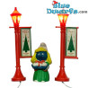 2x Luci vintage LED di Natale - Prodotto Decorativo dei Puffi - Puffo non incluso - Magic Village - 10 cm