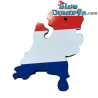 Schtroumpf Olympique avec Torche Enflammée - drapeau néerlandais - Resin Figurine - Zédibulle éditions - 17cm