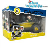 Gaston Lagaffe en su coche Taxi Fiat 509 - Figura hucha - Plastoy - 15 cm