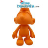 Oranje Smurf 20 cm – Vinyl Global Smurfday figuur – met beweegbaar hoofd en armpjes
