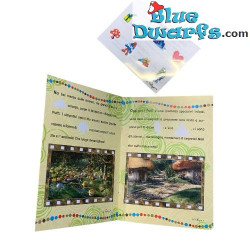 4 Mini-boekjes van De Smurfen 2 Film - Italiaanse Editie - 6 Pagina’s - 14,5 x 10,5 cm
