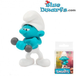 Hefty Smurf - Smurfs Figurine in box - Giochi Preziosi - 7,5 cm