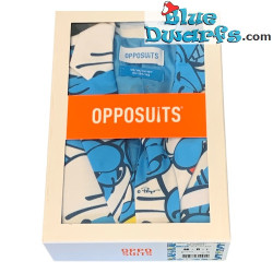 Traje de niño de Los Pitufos con corbata - Azul - Opposuits - Talla 8/128
