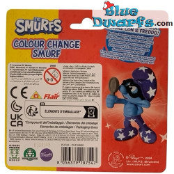 Jokey with Brainy Smurfs Figurines - Brainy changes colour in the cold - Giochi Preziosi - 5cm