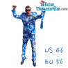 Costume de Schtroumpf avec cravate - Bleu - Opposuits - Taille 46/56