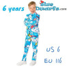 The Smurf Boy Suit with tie - Blue - Opposuits - Size 6/116