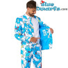 Abito da Puffo con cravatta - Blu - Opposuits - Taglia 42/52