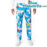 Smurf Suit with tie - Blue - Opposuits - Size 44/54