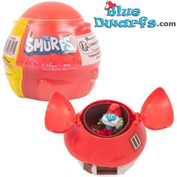 Casa Hongo Rojo de los Pitufos con Papá Pitufo – Giochi Preziosi – 7,5 cm