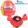 Casa Fungo Rosso dei Puffi con Grande Puffo – Giochi Preziosi – 7,5 cm