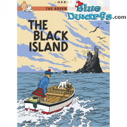 Album de Tintin: L’Île Noire – Carte postale Tintin – Langue Anglaise – Tintinimaginatio - 10x15cm