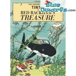 Postal de Tintín - Álbum de Tintín: El Tesoro de Rackham el Rojo - Tintinimaginatio - 10x15cm