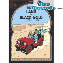 Tim-und-Struppi-Postkarte – Tim-und-Struppi-Album: Im Reiche des Schwarzen Goldes – Tintinimaginatio – 10x15 cm