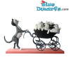 Chat avec le Landau- Figurine Chat de Dubout - Parastone - 13 x 20 cm