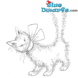 La Minette Zwart – Dubout Kattenbeeldje – Parastone – 11 cm