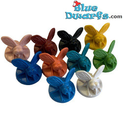 1x Randomly Selected Mini Fly – Bullyland – The Smurfs – Different Colors – 2 cm