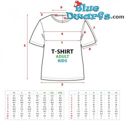T-shirt blanc Tintin Reporter – 100 % coton – Tintinimaginatio – Taille S
