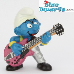 20449: Smurf with lead guitar (1998) LIMITED EDITION