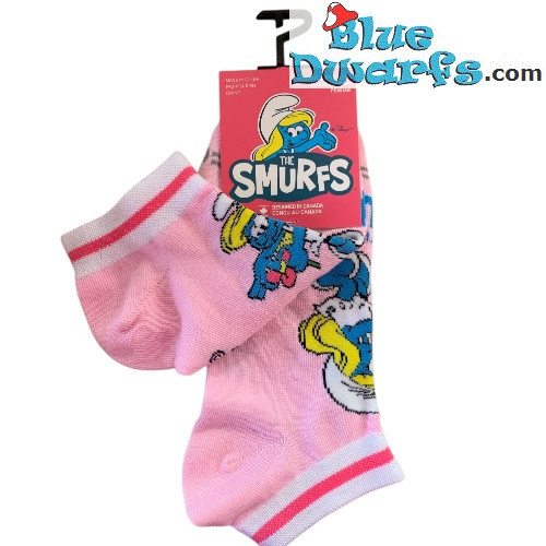 Pitufitina - 1 par de calcetines de mujer de Pitufos - talla única