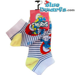 Smurfin verliefd - 1 paar Smurfen vrouwen sokken - one-size