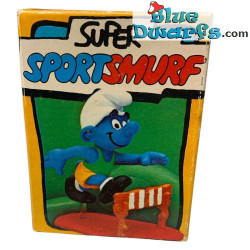 40511: Coureur de haie, Schtroumpf - SUPER SMURF!! - (Super Schtroumpf) -  neuf en boîte - Schleich - 5,5cm