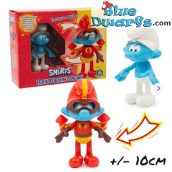 Transformer Schtroumpf Peureux - Ensemble de jeu - Giochi Preziosi - 2024 - 10 cm
