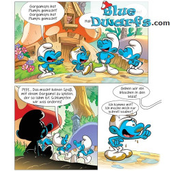 Growing up with the Smurfs Book 10 - The Smurf who felt ostracized - German Edition - Hard Cover - 40 pages