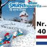 Bande dessinée Néerlandais - les Schtroumpf  - De Smurfen - De Witte Storm - Nr. 40