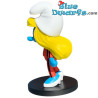 Pitufina judoka / Kung Fu - Blue Resin 2024 - Figura resina - 11 cm