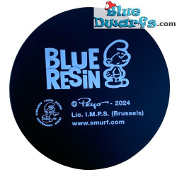 Robot Schtroumpf - Blue Resin 2024 - Serie 3 - Résine figurine - 11 cm