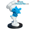 Pitufo goloso - Blue Resin 2024 - Figura resina - 11 cm