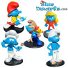 Les Schtroumpfs Complet -  Blue Resin 2025  - 5 Figurines les schtroumpfs - 11 cm