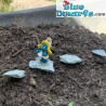 5x Natural Rock Fragments - Smurfs Decoration Product - Smurf Not Included - 1 / 7 cm