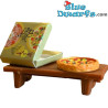 Miniatuurpizza met Doos - Decoratieproduct voor Smurfen - Smurf Niet Inbegrepen - 33 mm