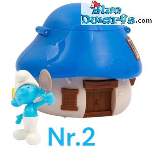 Puffo Vanitoso - Casa dei Puffi con Sorpresa - Giochi Preziosi - 2024