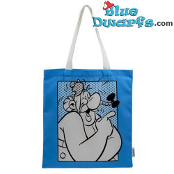 Obelix Laughing - Reusable Tote Shopping Bag - Asterix & Obelix - 40 x 39 cm