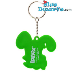 Idefix Face Keyring - Asterix and Obelix - 10cm