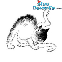 Die Große Fellpflege – Dubout Katzenfigur – Parastone – 6,5 cm