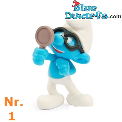Brillenschlumpf- Schlumpffigur - Giochi Preziosi - 2024 - 5,5 cm