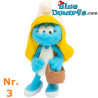 Schlumpfine mit Brauner Tasche - Schlumpffigur - Giochi Preziosi - 2024 - 5,5 cm
