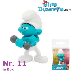 Hefty Schlumpf – Schlumpf-Figur in der Schachtel – Giochi Preziosi – 7,5 cm