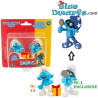 Jokey mit Schlaubi Schlumpf-Figuren – Schlaubi ändert seine Farbe bei Kälte – Giochi Preziosi – 5 cm