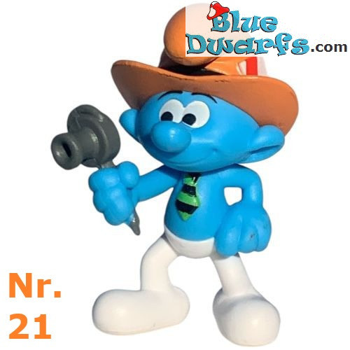 Schtroumpf Reporter avec caméra - set 2 - Giochi Preziosi - 2024 - 5,5 cm