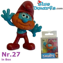 Ken - Hermano de Papá Pitufo - Figura de Pitufo en caja - Giochi Preziosi - 7,5 cm