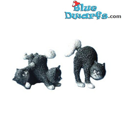 I giorni felici (extra) – Figurina Gatto Dubout – Parastone – 5 cm