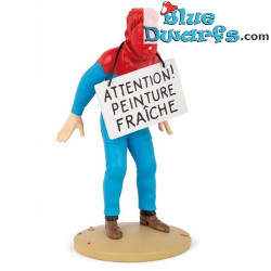 Haddock covered in paint - Tintin resin figurines collection - Nr. 42256 - 12cm