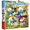 4 in 1 Smurf Puzzles - Life in the Smurf Village - 35, 48, 54, 70 Pieces