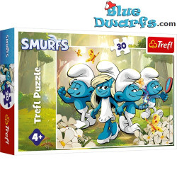 Smurfenpuzzel - Smurfenavonturen - De Smurfen: De Film - 30 Stukjes
