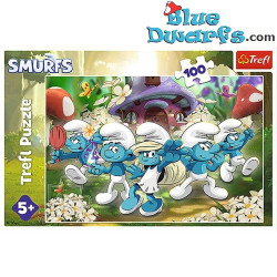 The Smurfs Puzzle - Meet The Smurfs - 100 Pieces